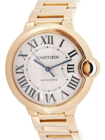 Cartier Bleu 36mm 18kt Yellow Gold. - Image 3