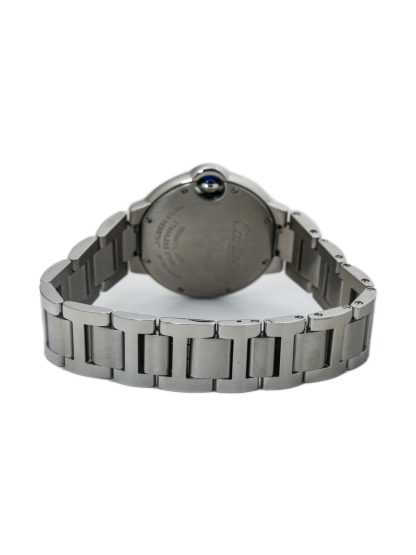Cartier  Ballon Bleu 33mm Silver Roman Dial Watch - Image 5