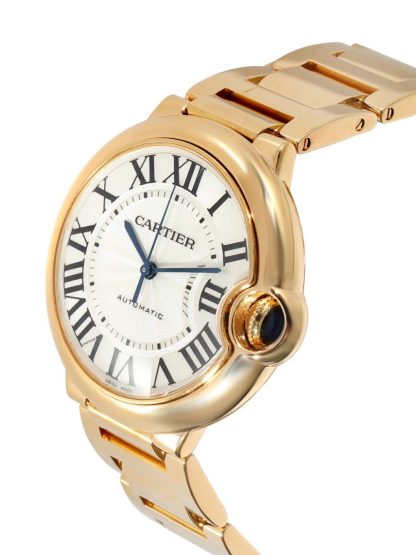 Cartier Bleu 36mm 18kt Yellow Gold. - Image 4