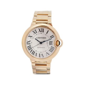 Cartier Bleu 36mm 18kt Yellow Gold.