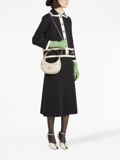 Gucci GG Half-Moon Mini Bag - Image 3