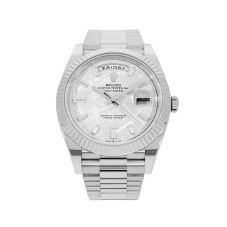 Rolex Day-Date Platine Meteorite & Diamond Dial President 228236