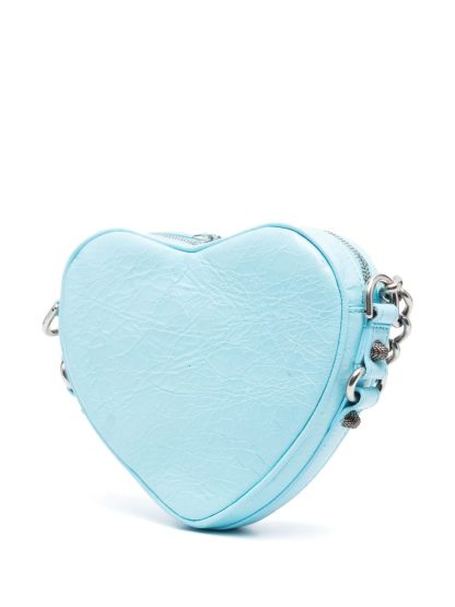 Balenciaga Mini Le Cagole Heart Crossbody Bag - Image 6