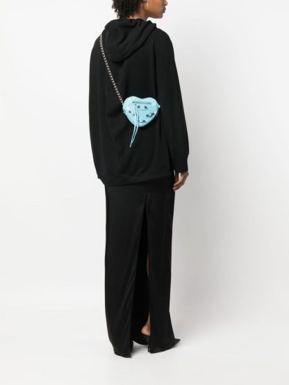 Balenciaga Mini Le Cagole Heart Crossbody Bag - Image 4
